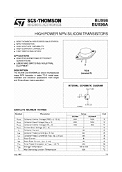 DataSheet BUX98 pdf